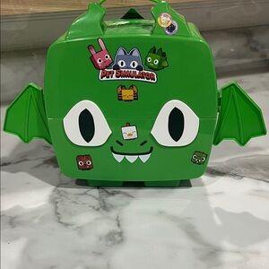 Green Pet Simulator Dragon Toy Box container box